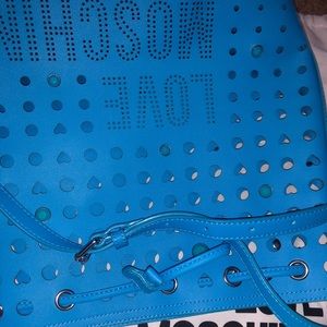 Love Moschino Laser Cutout Sachel Bag